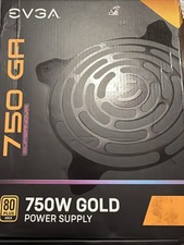 EVGA Supernova 750 GA 750W 80+ Gold Fully Modular Power Supply - Cables included picture