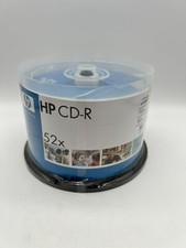 HP CD-R (CR00030XM) 700MB 52x Speed 50-Pack Discs Sealed picture