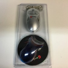 Vintage Macally iOptinet USB Optical Internet Mouse Mac Translucent NIP picture