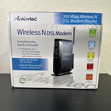Actiontec GT784WN-01 Wireless N DSL Modem Router 300 Mbps WiFi NOB picture