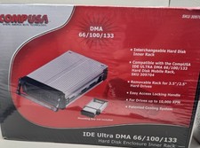 NEW CompUSA IDE Ultra DMA 66/100/133 Hard Disk Enclosure Inner Rack Caddy Y2K picture