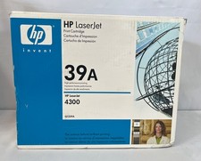 Genuine HP LaserJet 39A Q1339A Black Toner Cartridge (SEALED BOX) picture