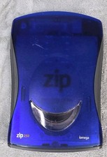 Iomega Zip 250 USB External Drive Blue Z250USBPCM Tested No Adapter picture