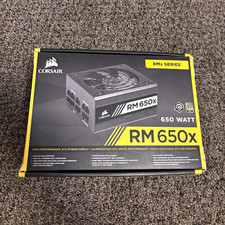 Corsair RM650x 650W 80 plus gold Fully Modular ATX Power Supply Unit, Black picture