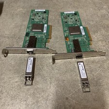 Lot of 2 DELL QLOGIC QLE2560 8Gb PCIe Fibre Channel HBA Cards QLE2560-DEL 0R1N53 picture