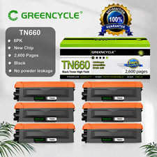6PK TN660 TN-660 Toner Cartridge Fits For Brother MFC-L2700DW L2720DW HL-L2360DW picture
