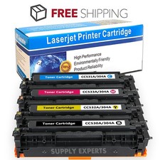 4PK CC530A CC531A CC532A CC533A Set Compatible for HP CP2025 picture