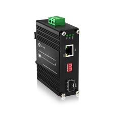 30W PoE++ Industrial Gigabit 10G 802.3bt Media Converter (10GBASE-T to SFP+) PoE picture