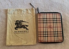 Burberry Haymarket Classic Nova Check iPad Tablet Case Carrier Tech Accessory picture