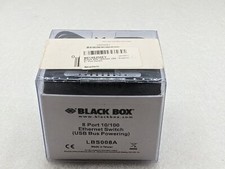 NEW Black Box USB-Powered 10/100 8-Port Switch LBS008A Free S/H picture