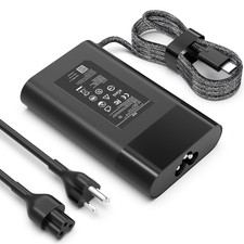 New Slim 65W USB C Laptop Charger Replacement for HP Black  picture