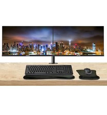 Asus VY249HF 24-inch FHD LCD Monitor, 2-Pack, Monitor Stand, Keyboard and Mouse picture