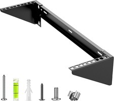 3U Vertical Wall Mount Rack 19 Inch Steel Bracket Server Network Switch 121LBS picture