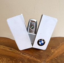 BMW Key Fob USB 2.0 USB Flash Drive, Silver/White w/ White BMW Case picture