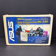 NEW Sealed ASUS WL-330 Pocket Wireless Access Point 802.11b 11Mbps Vintage picture