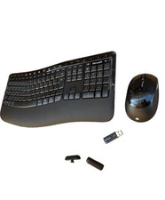 Microsoft Wireless Comfort 5050 Desktop Keyboard and Mouse Combo UK QWERTY picture