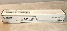 Canon GPR-58 Black Toner Cartridge 2182C003 ir ADV C256 Genuine New Sealed Box picture