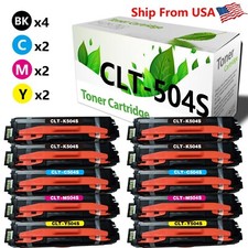 10-Pack CLT-504S 504S Toner Cartridge Fit For CLP-475 CLX-4195FW Printer picture