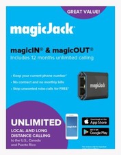 2023 magicJack Home VOIP Adapter Unlimited Calls to US Canada Puerto Rico picture