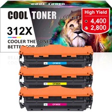 3 CF381A 382A 383A CF380X Toner Compatible With HP LaserJet M476dn M476dw M476nw picture