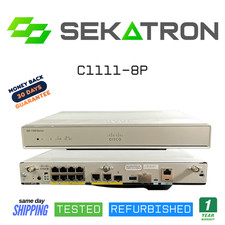 🌐 Cisco ISR C1111-8P • 8 Port Gigabit Integrated Services Router ⚡Fast Ship picture