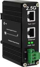 2.5G PoE+ Injector, IEEE 802.3af/at, Up to 30W Power Output 2.5 Gigabit Ethernet picture