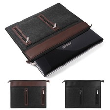 Woolen Felt Laptop Sleeve Case Cover Bag For 10.1