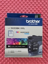 NEW Brother Genuine LC3033BK XXL , High-yield Black INKvestment Tank Cartrdges picture