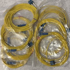 OS2 SC to LC Fiber Patch Cable Single Mode Duplex 20ft 10Gb Jumper SMF picture