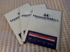 300 Hammermill Ink Jet  Linen Bond Corporate Blue 3.5