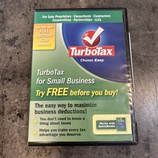 TURBO TAX CD:  2007 For Small  BUSINESS picture