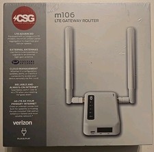 Brand NEW Sealed NIB VERIZON CSG M106 LTE Portable Wireless Gateway Router picture