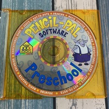 School Zone Pencil-Pal Preschool Software CD Windows Mac (kids early learning) picture