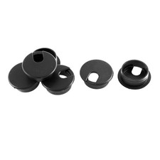 35mm Computer Desk Grommet Table Cable Outlet Port Surface Wire Hole Cover 6 Pcs picture