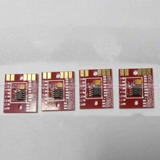 4*Compatible Mimaki JV33 CJV30-130 SS21 Cartridge Permanent Autoset Chip C M Y K picture