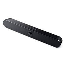 Sanwa Direct Soundbar 45cm Wide 20W Bluetooth/Wired 3.5mm/microSD/USB Memory picture
