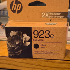 HP 923e EvoMore Genuine Black Inkjet Ink Cartridge for OfficeJet 8121 4K0T7LN picture