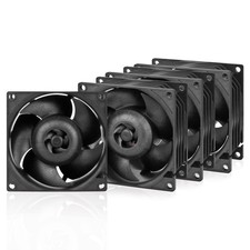 ARCTIC S8038-7K (4 Pieces) - Fan, 80x80x38 mm, 500-7000 RPM, PWM Regulated, 4... picture