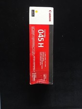 Genuine Canon 045H High Capacity YELLOW Toner Cartridge picture