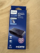 Philips USB-C Multiport Hub 4K60 HDMI + 100W PD + USB-C 10Gbps SWL3303M/37 picture