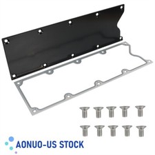 For LSX LS1 LM7 LS Gen 3 Valley Pan Cover Plate With Gasket & Seals Low Profile picture