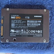 Samsung 860 QVO 1TB 2.5in SATA III Internal SSD SED MZ-76Q1T0 MZ7MH1T0 picture