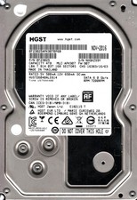 HUS726040ALE614 P/N: 0F23025 MLC: APK907 FW: 907 THAILAND NOV 2016 HGST 4TB picture