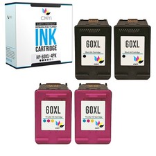 4PK CMYi Compatible HP 60XL Printer Cartridges for HP DeskJet F2400 F2492 F2493 picture
