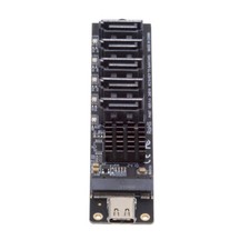 Cablecy USB-C Type-C to NGFF Key B+M SATA 6Gbps 5 Ports Adapter Converter PM picture