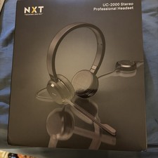 💥 NXT Technologies UC-2000 NX55445 Noise-Cancelling Stereo Headset/ Microphone picture