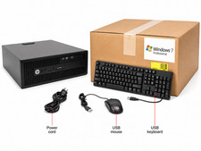 HP Computer  250GB Win 7 Professional I5 Quad Core up to 3.4GHz 8GB Desktop PC picture