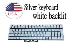 New HP 15-gw0000 15-gw0xxx 15z-gw 15z-gw000 CTO Laptop Backlit keyboard Silver picture