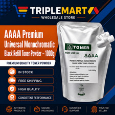Bulk AAAAA Premium Universal Monochromatic Blk Toner Powder – 1000g - HP & Canon picture