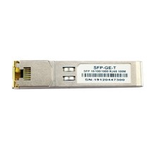 1000BASE-T Gigabit SFP to RJ45 Copper Ethernet Modular Transceiver A picture